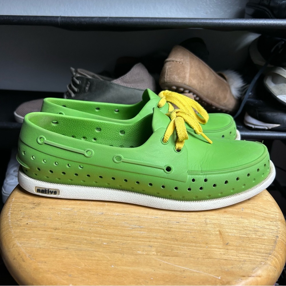 Native Howard green slip on